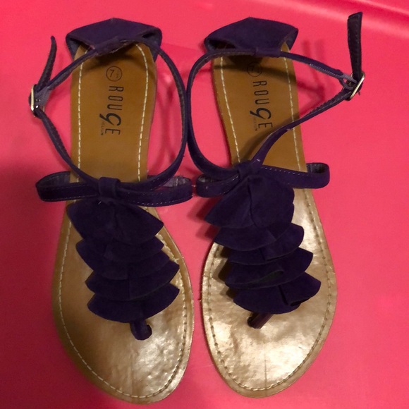 PURPLE SANDALS - Picture 6 of 6